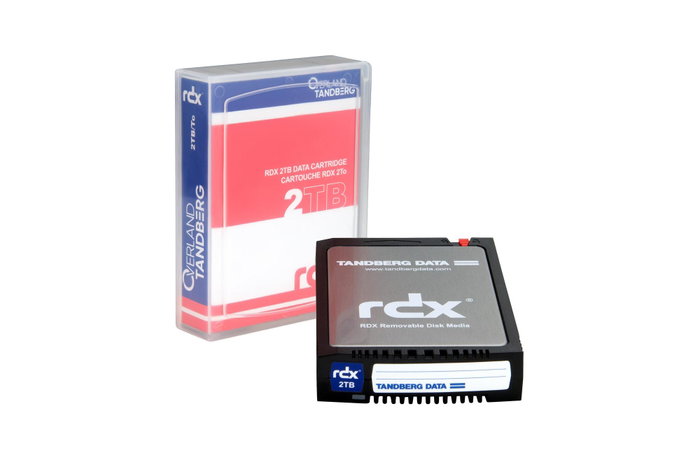Tandberg Data Cartucho RDX HDD 2 TB Negro 8731-RDX