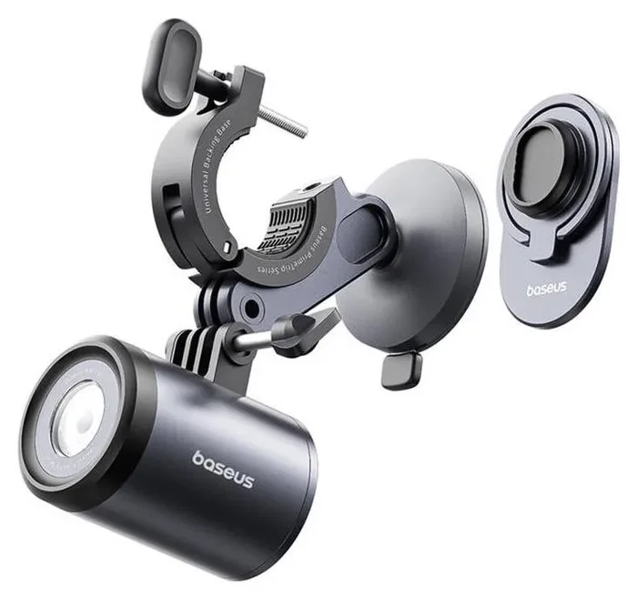 Baseus PrimeTrip Series Outdoor Light con soporte, Negro Baseus PrimeTrip Series Outdoor Light con soporte, Negro