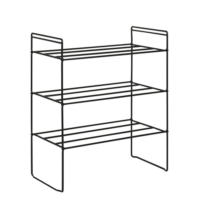 Inde Zapatero Metal 3 Niveles 49.5 x 25.5 x 59 cm (6 Unidades)