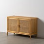Mueble Auxiliar Natural Ratán Salón 97,50 X 40 X 65 cm