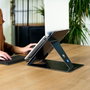 R-Go Tools Riser Duo Soporte ajustable para portátil y tablet, negro