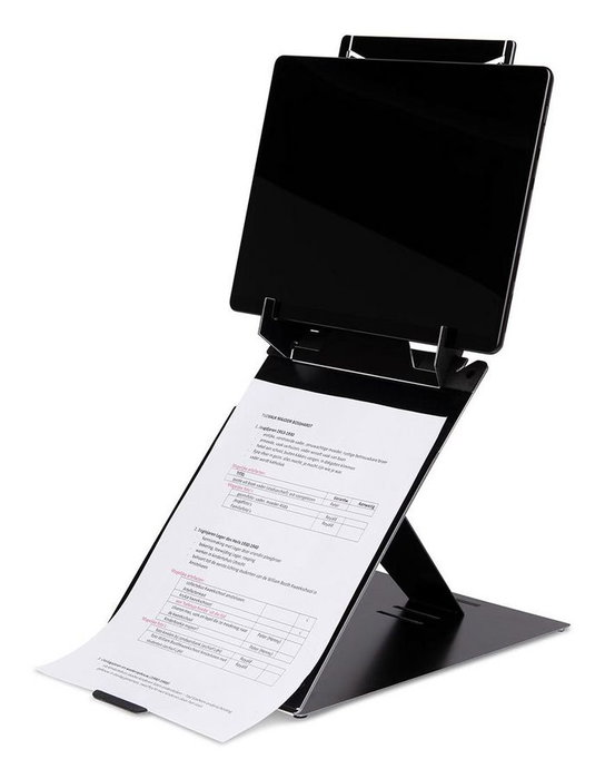 R-Go Tools Riser Duo Soporte ajustable para portátil y tablet, negro R-Go Tools Riser Duo Soporte ajustable para portátil y tablet, negro