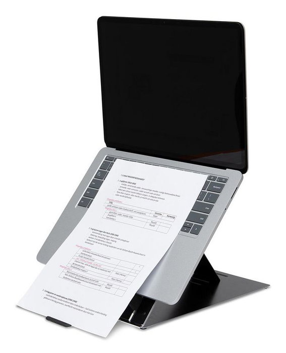 R-Go Tools Riser Duo Soporte ajustable para portátil y tablet, negro R-Go Tools Riser Duo Soporte ajustable para portátil y tablet, negro