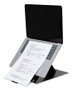 R-Go Tools Riser Duo Soporte ajustable para portátil y tablet, negro
