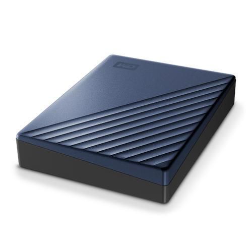 Western Digital My Passport Ultra Disco Duro Externo Portátil 4TB USB-C USB 3.0, Compatible con Windows, Cifrado AES-256, WD Discovery, 3 Años de Garantía, Blue Black Western Digital My Passport Ultra Disco Duro Externo Portátil 4TB USB-C USB 3.0, Compatible con Windows, Cifrado AES-256, WD Discovery, 3 Años de Garantía, Blue Black