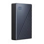 Western Digital My Passport Ultra Disco Duro Externo Portátil 4TB USB-C USB 3.0, Compatible con Windows, Cifrado AES-256, WD Discovery, 3 Años de Garantía, Blue Black