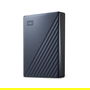 Western Digital WD My Passport Ultra 4TB USB-C/USB 3.0 RTL - Disco Duro Externo Portátil 2.5" Acabado Metal Azul