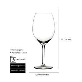 Summa Copa de Agua Duna de 48 cl (Set de 6)