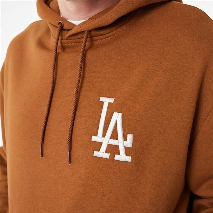 Sudadera con Capucha Hombre New Era League Essentials Ocre