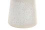 DKD Home Decor Jarrón de Cerámica Ondulado Blanco 26x26x33 cm