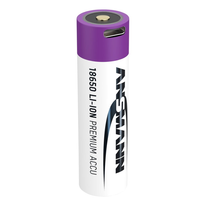 Ansmann Li-Ion 18650 2600mAh 3,6V Micro-USB