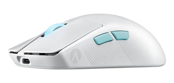 ASUS ROG Harpe Ace Aim Lab Edition - Ratón Gaming Inalámbrico Ambidextro Bluetooth/USB-C 36000 DPI Blanco - 90MP02W0-BMUA10