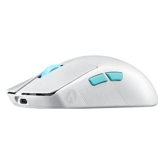 Asus ROG Harpe Ace Aim Lab Edition Ratón Gaming Inalámbrico Blanco 36000 DPI RGB