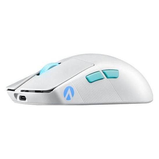 Asus ROG Harpe Ace Aim Lab Edition Ratón Gaming Inalámbrico Blanco 36000 DPI RGB