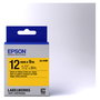 Epson LK-4YBP Cinta Negro sobre Amarillo Pastel
