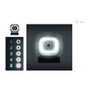 I-tec SOLOMON 700 STREAM 4K Webcam con Anillo de Luz LED