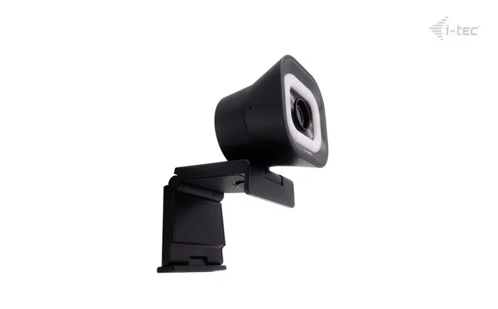I-Tec SOLOMON 700 STREAM 4K Webcam con anillo de luz LED