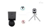 I-Tec SOLOMON 700 STREAM 4K Webcam con anillo de luz LED