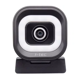 i-tec SOLOMON 700 STREAM 4K Webcam con Anillo de Luz LED