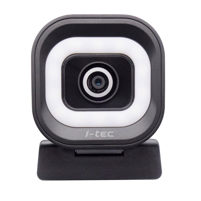 i-tec Webcam Solomon 700 Stream 4K con Ring Light i-tec Webcam Solomon 700 Stream 4K con Ring Light