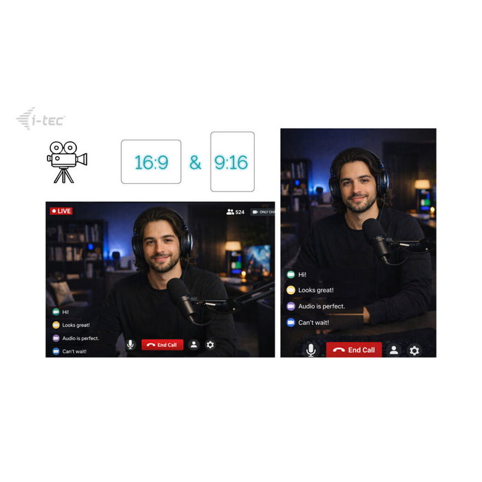 Webcam i-Tec CAMSOLOMON4K700