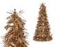 KRIST+ Árbol Espumillón Mate Oro y Blanco Set de 12