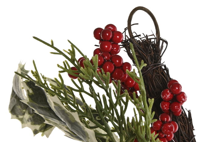 DKD Home Decor Guirnalda Navidad Tradicional Verde Rojo 11.5 x 180 x 23 cm (2 Unidades) DKD Home Decor Guirnalda Navidad Tradicional Verde Rojo 11.5 x 180 x 23 cm (2 Unidades)