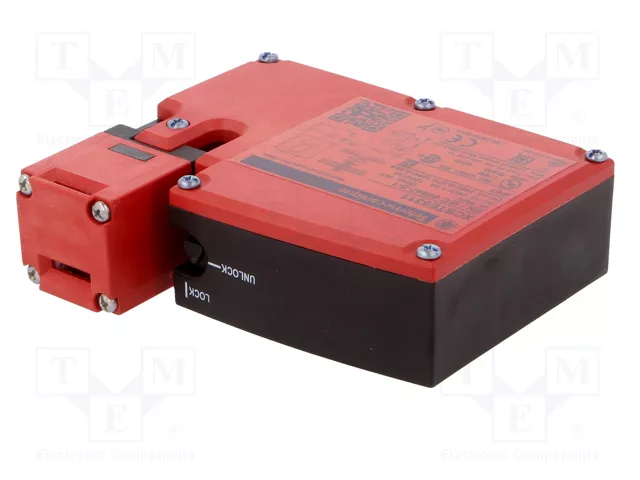 TELEMECANIQUE SENSORS XCSTE Interruptor de seguridad acerrojado rojo