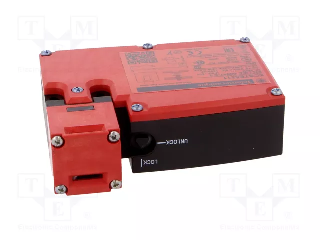 TELEMECANIQUE SENSORS XCSTE Interruptor de seguridad acerrojado rojo