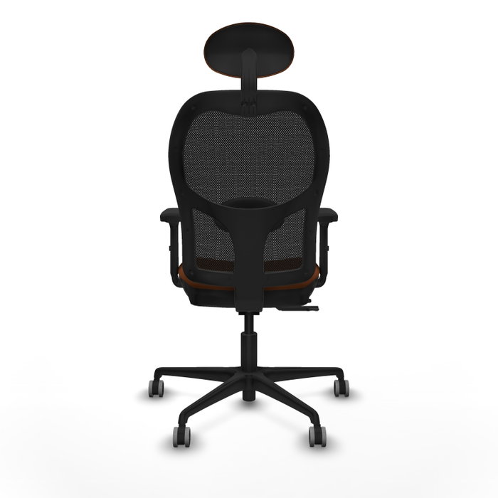 PIQUERAS Y CRESPO Silla de oficina Jorquera Marrón y Negro