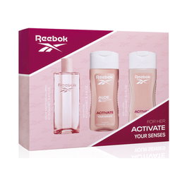 Reebok ACTIVATE YOUR SENSES WOMAN Estuche 3 pz Eau de Toilette para Mujer