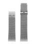 Watxandco Correa de Acero Plateado 44mm