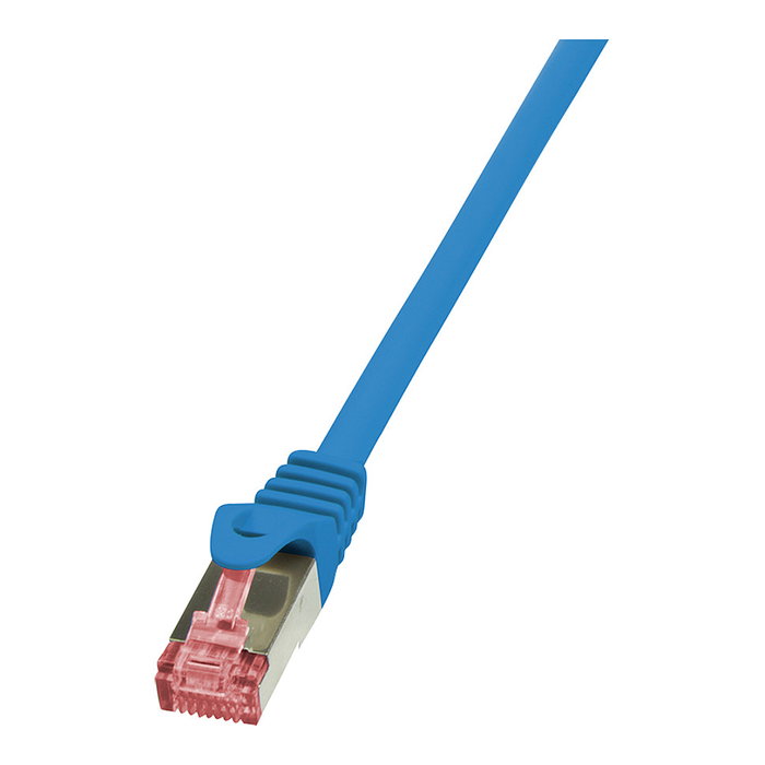 LogiLink Patch Cable Cat.6 S/FTP PrimeLine azul 0,25m LogiLink Patch Cable Cat.6 S/FTP PrimeLine azul 0,25m