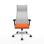 PIQUERAS Y CRESPO Sillón Albacete Naranja y Blanco