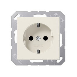 Jung A1520KI Schuko Steckdose con protección contra contacto 16A 250V blanco