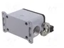 ILME Carcasa para conectores HDC C-TYPE tamaño 57.27 con pestillo