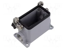 ILME Carcasa para conectores HDC C-TYPE tamaño 57.27 con pestillo
