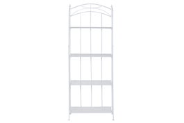 DKD Home Decor Estantería Terraza y Jardín Blanco Hierro 58 x 28 x 160 cm