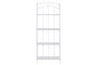 DKD Home Decor Estantería Terraza y Jardín Blanco Hierro 58 x 28 x 160 cm