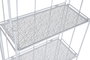DKD Home Decor Estantería Terraza y Jardín Blanco Hierro 58 x 28 x 160 cm