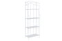 DKD Home Decor Estantería Terraza y Jardín Blanco Hierro 58 x 28 x 160 cm