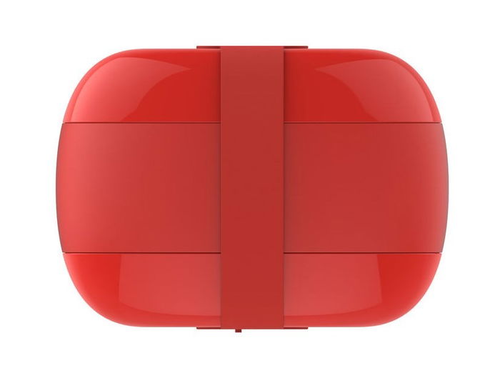 Alessi SA02 R Food à Porter Fiambrera Resina Roja