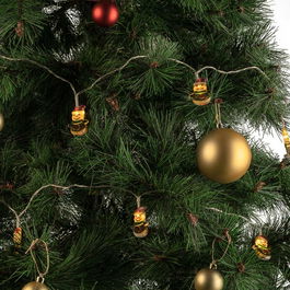 Guirnalda LED Interior 1,5M HO-XMAS-021-IP20-1,5M-WW Luz Cálida