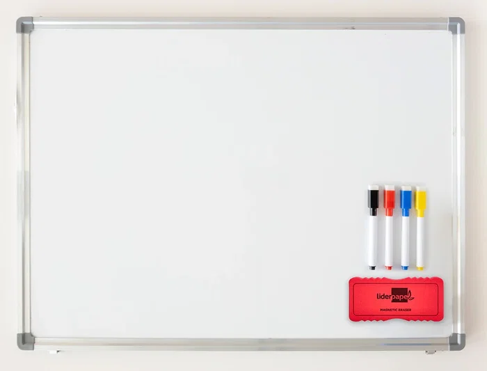 Liderpapel Borrador Magnético Pizarra Blanca Colores Surtidos 130x60 mm
