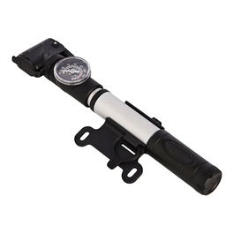 Rawlink Mini Bomba de Aire para Bicicleta con Manómetro y Adaptadores para Colchones y Pelotas