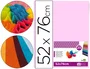 Liderpapel Papel de seda rosa 52x76 cm 18 gr paquete de 25 hojas para manualidades y decoración