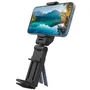 Muvit Soporte de Smartphone MCCHL0009 Negro con Pinza Universal Giratorio 360 Grados