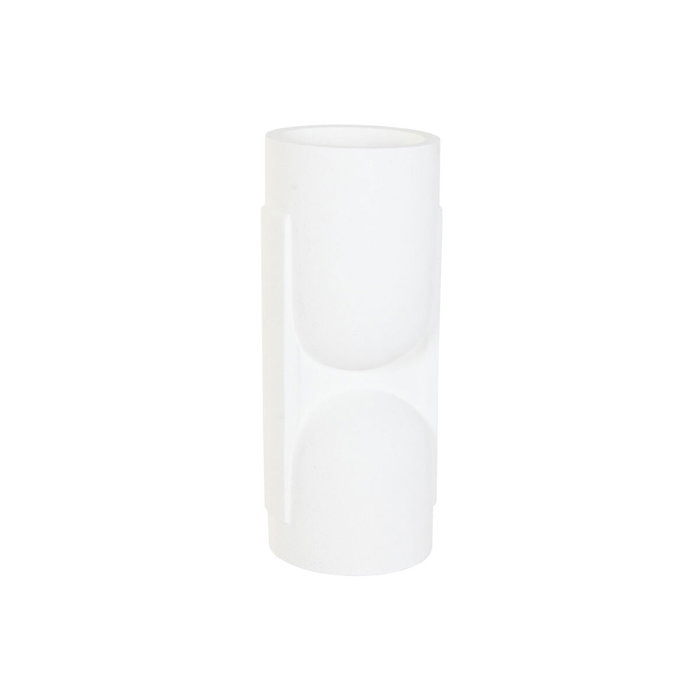 DKD Home Decor Macetero Magnesia Rugoso Blanco Roto 38x38x91 cm