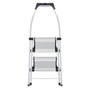 Hailo K100 TopLine Escalera de tijera de 2 peldaños