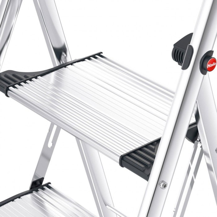 Hailo K100 TopLine Escalera de tijera de 2 peldaños Hailo K100 TopLine Escalera de tijera de 2 peldaños